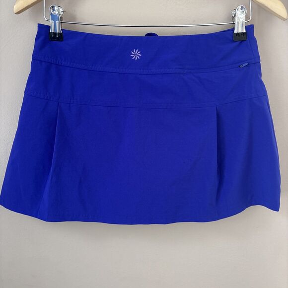 Athleta Women’s XS Purple Athletic Skirt with Built-In Shorts - Picture 6 of 10